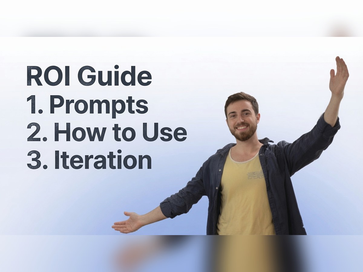 ROI Guide — prompts, how to use them, and iteration
